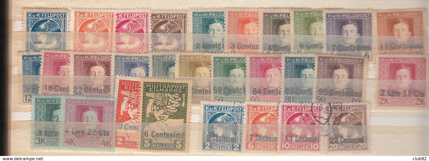 1866/1945-Bel ensemble **/ * / §.) Tp qques adhérence + surcharge + divers de quoi s"amuser ...  dont Tp FRANCE  Surc..