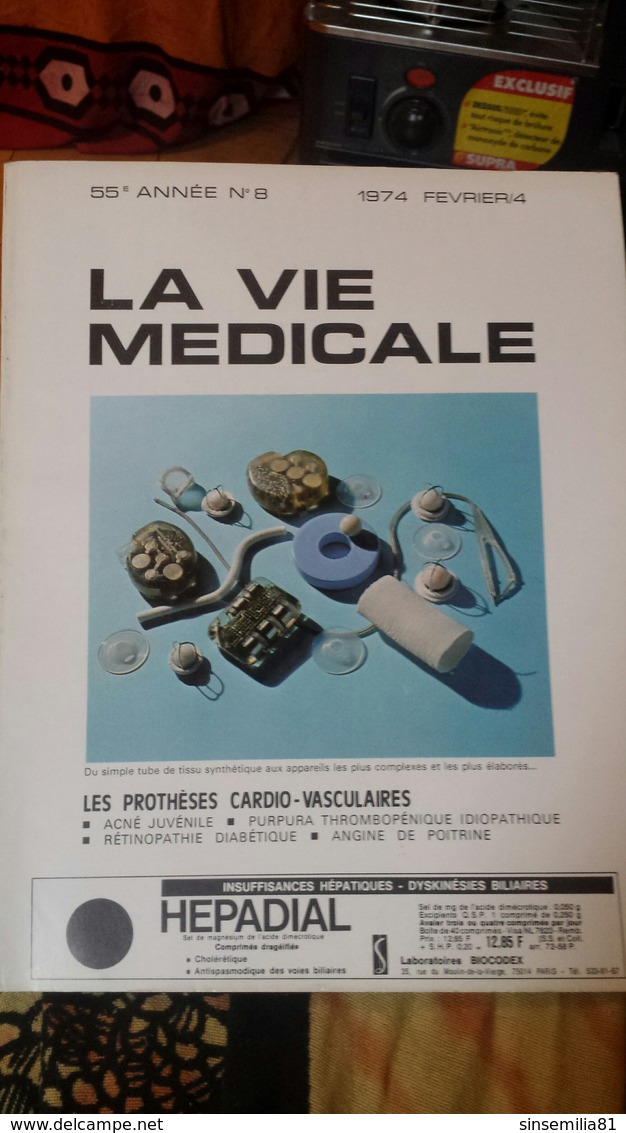 La Vie Medicale 8 Les Protheses Cardio Vasculaire - Medicina & Salud