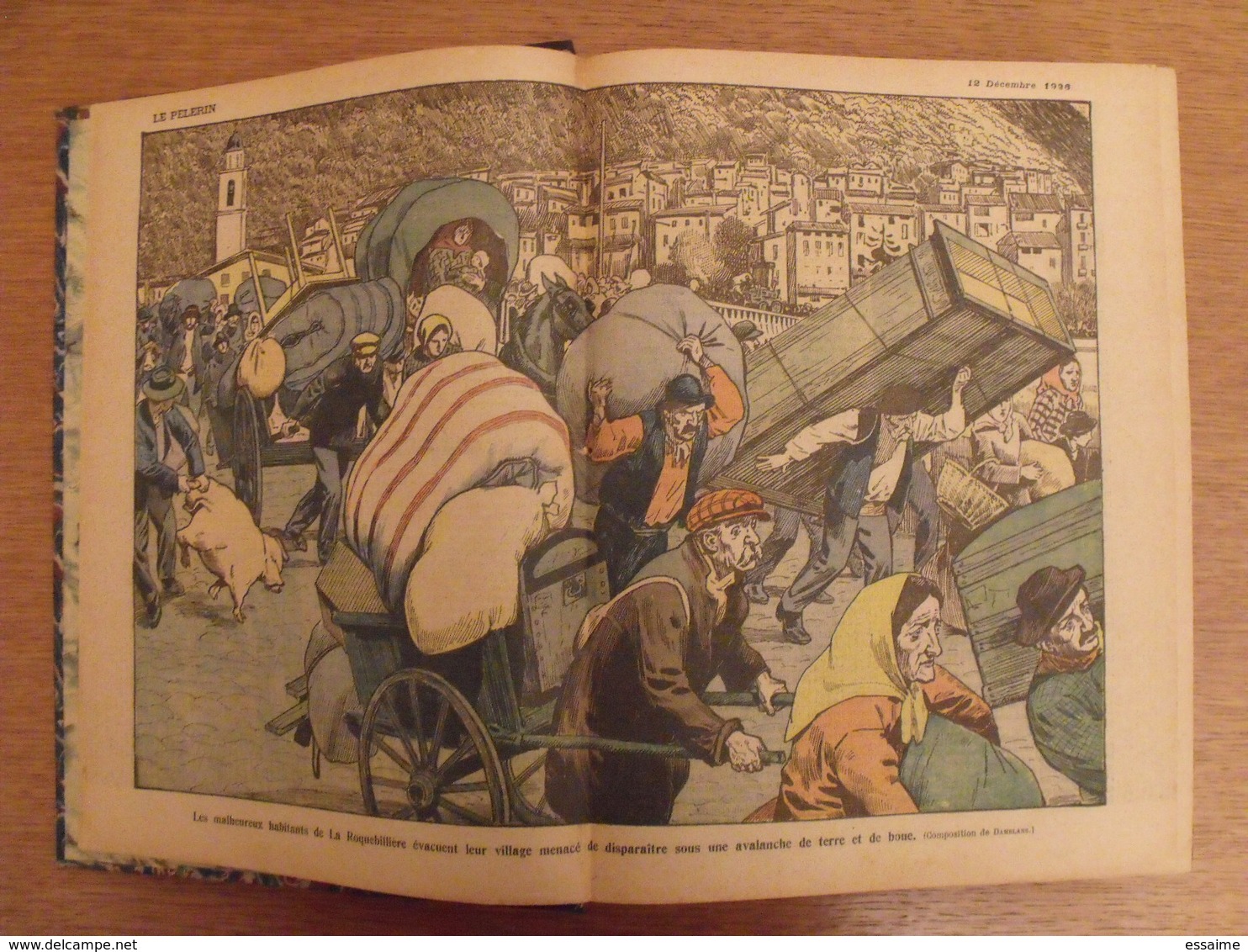 Reliure Recueil Le Pélerin De 1926-27 (décembre/décembre). Nombreuses Illustrations BD - Autre Magazines