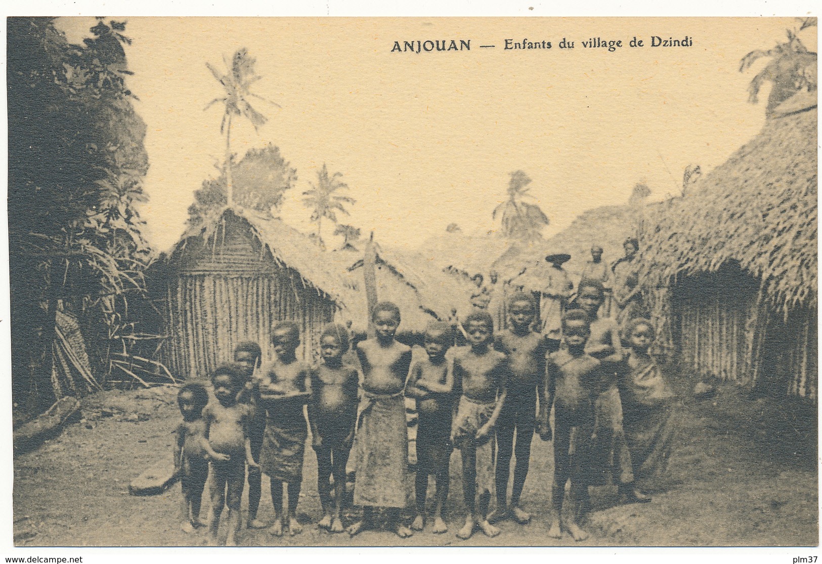 ANJOUAN - Enfants Du Village De Dzindi - Comores