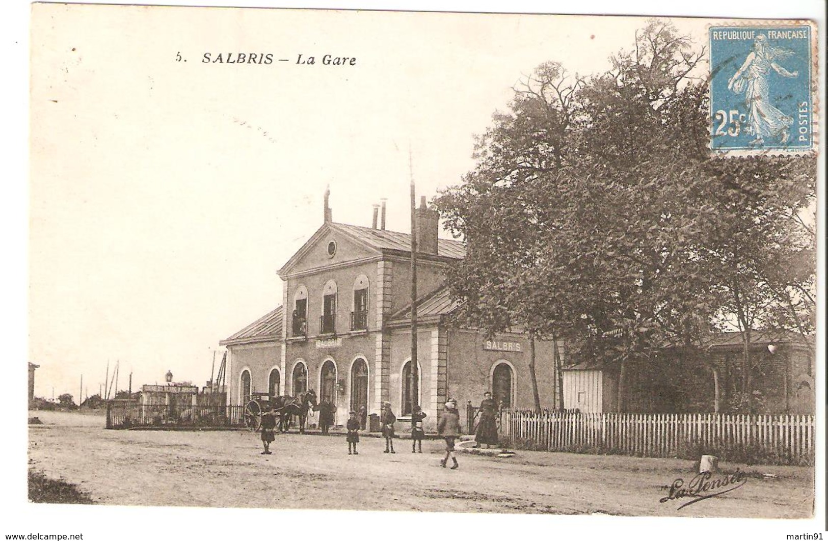 Salbris - La Gare 1921 - Salbris