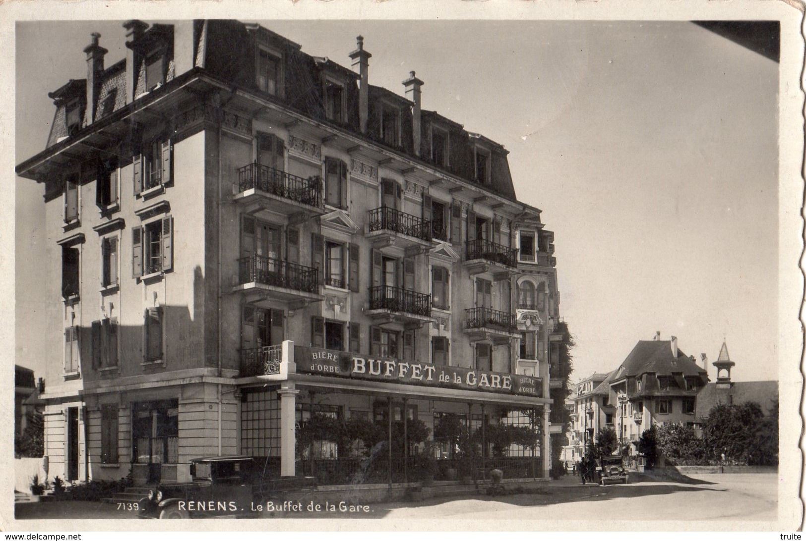 RENENS LE BUFFET DE LA GARE (CARTE PHOTO ) - Renens