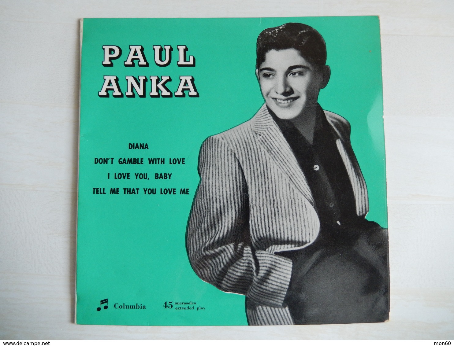 45 Giri Paul-Anka DIANA (Columbia) - 45 T - Maxi-Single