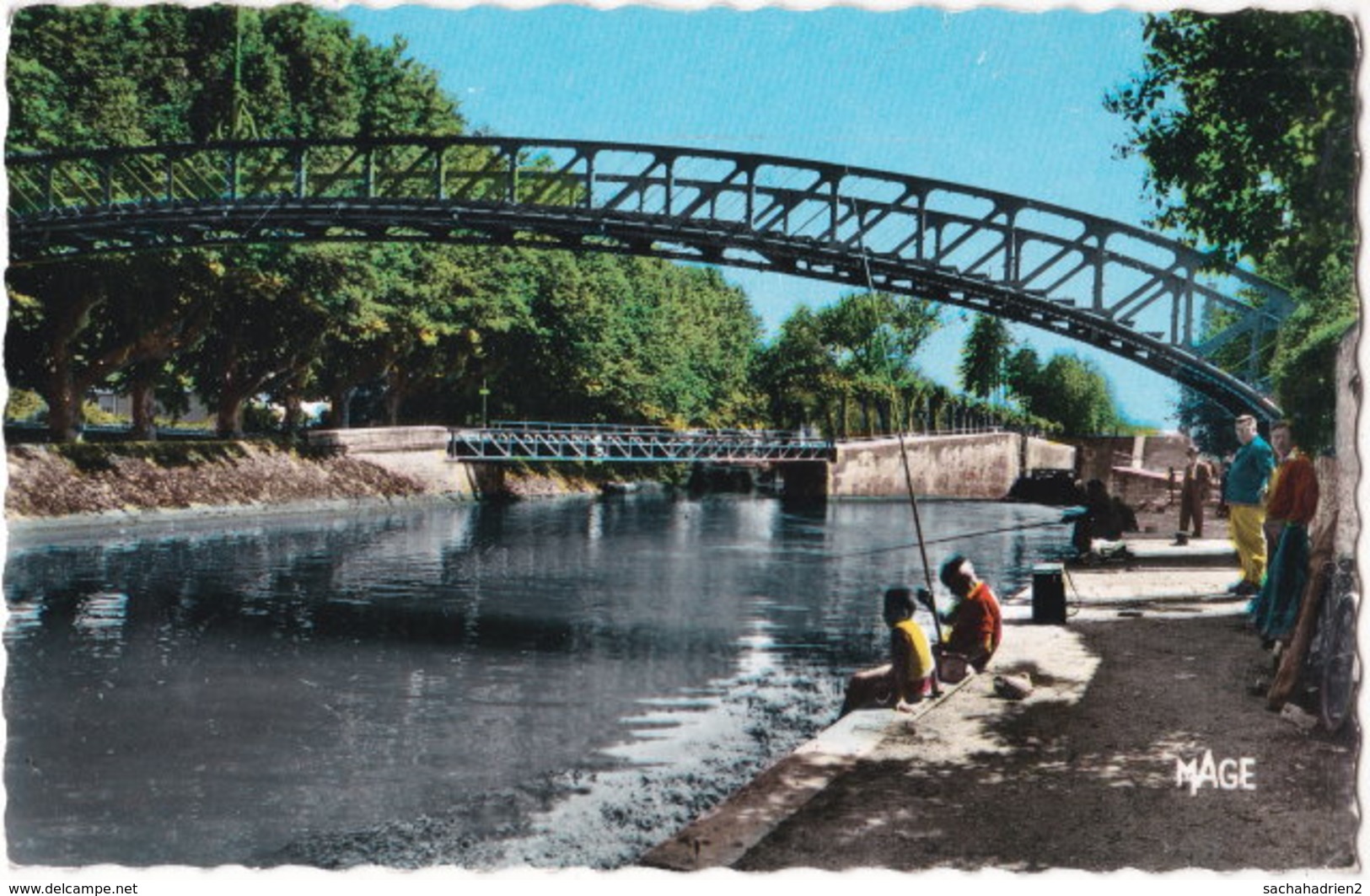 45. Pf. MONTARGIS. Canal De Briare. Ecluse De Marolle. 376 - Montargis