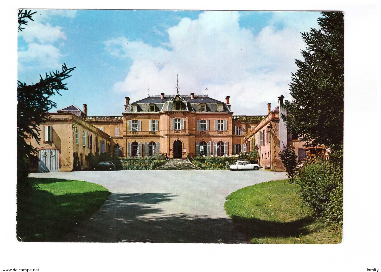 32 Gimont Chateau De Larroque Citroen DS Propriétaire Mr Et Mme Fagedet , Route De Toulouse , Carte Non Voyagée - Autres & Non Classés