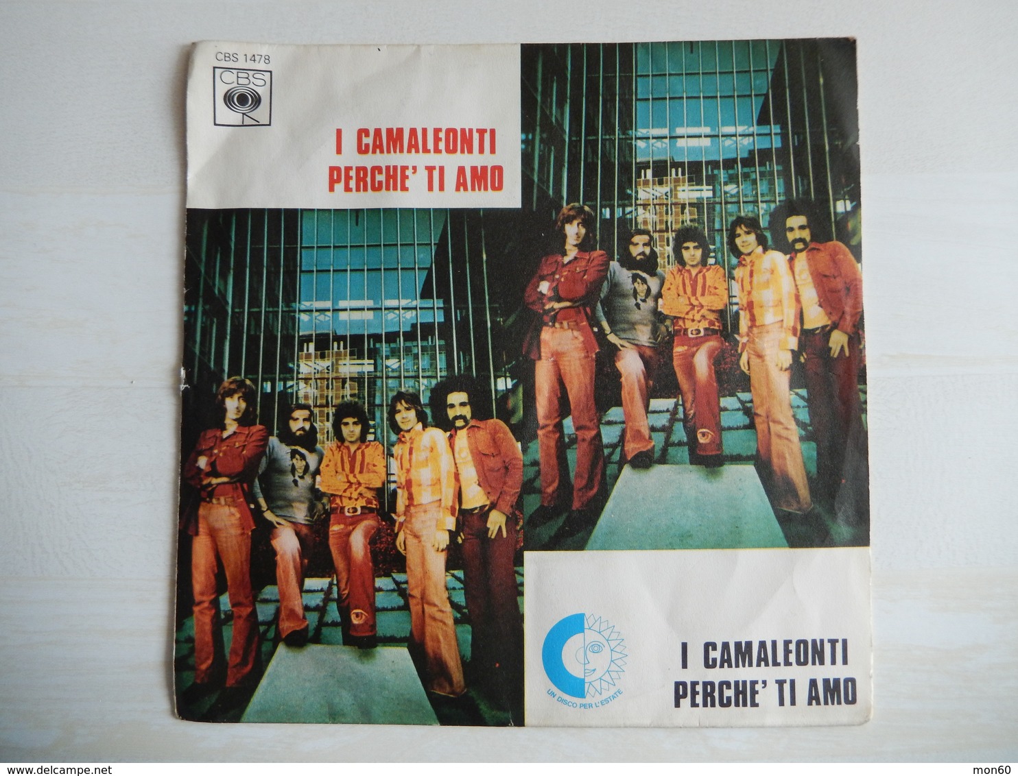 45 Giri - Camaleonti PERCHE' TI AMO - 45 G - Maxi-Single