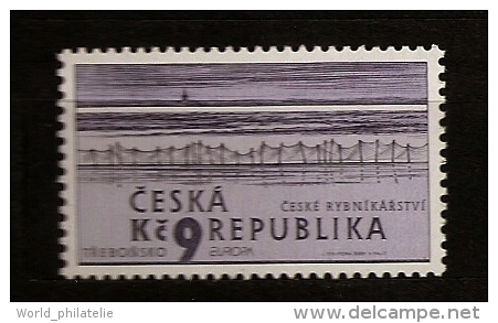République Tchèque 2001 N° 271 ** Europa, Europe, Eau, Ecologie, Richesse Naturelle, Etang De Rozemberk, Bassin, Trebon - Neufs