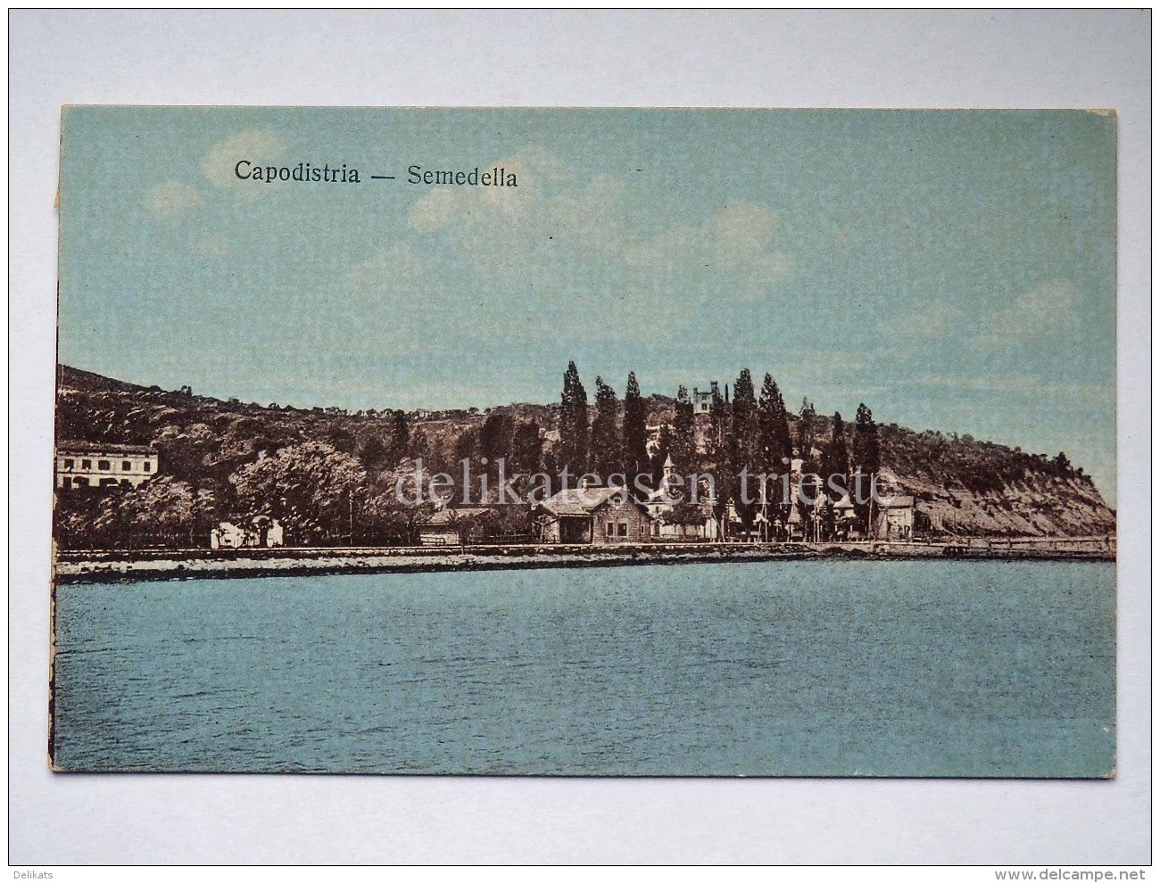 CAPODISTRIA ISTRIA SEMEDELLA Slovenia Slovenija AK Old Postcard - Slovenia