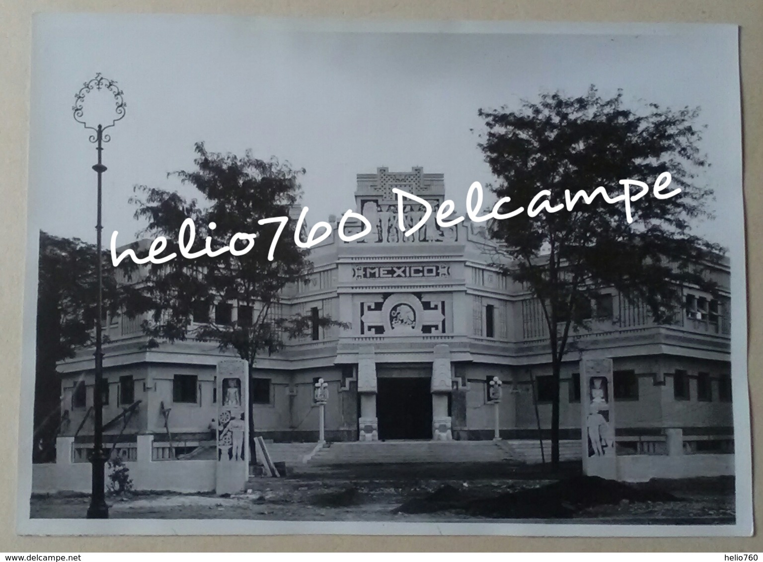 Espagne Sevilla 1929 Exposicion Hibero  Americana Palacio De Mexico Foto Zubillaga  Espagne Séville - Lieux