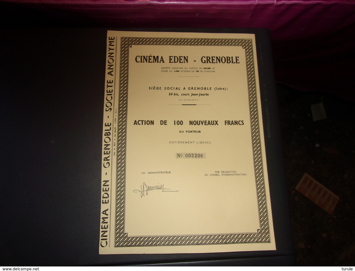 Cinéma Eden - Grenoble  (isère) - Other & Unclassified