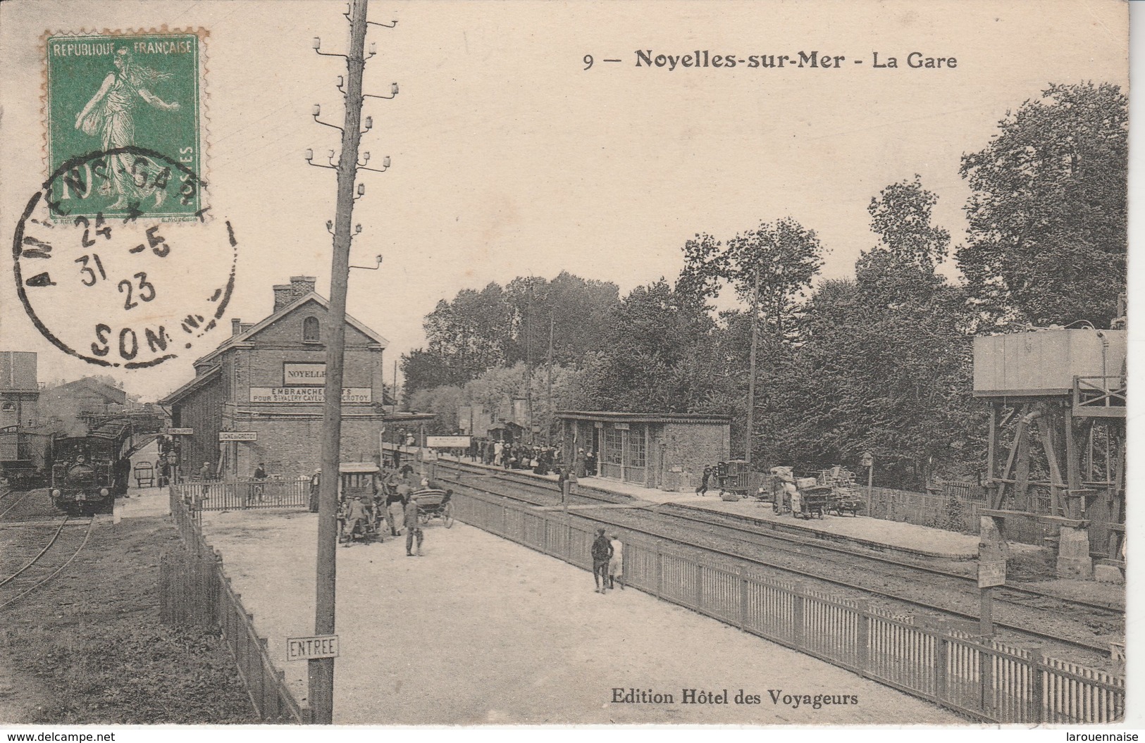 80 - NOYELLES SUR MER - La Gare - Noyelles-sur-Mer