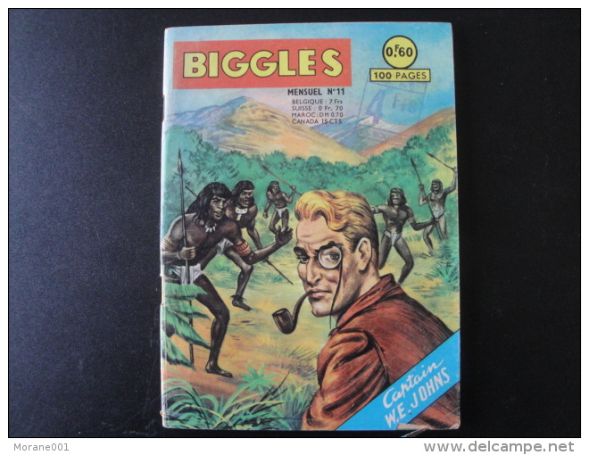 Biggles N° 11  Petit Format  Artima  1964 Captain Johns   Bon état - Biggles