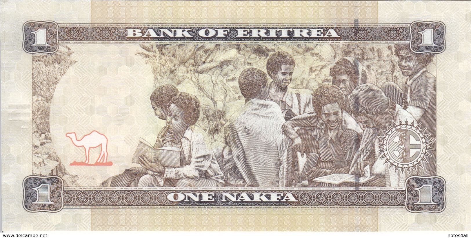 ERITREA 1 NAKFA 2015 P-13 UNC */* - Eritrea