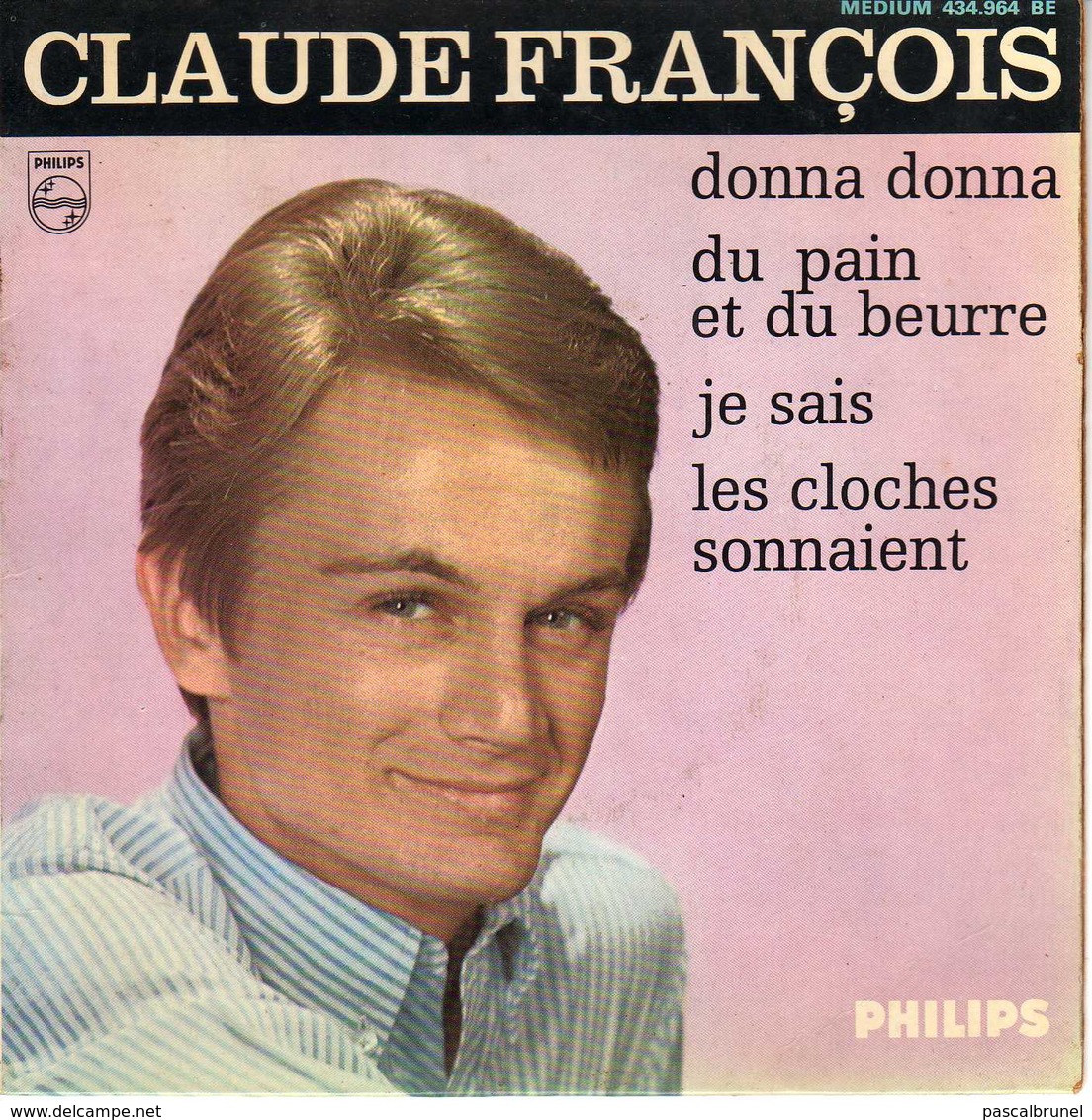 CLAUDE FRANCOIS - DONNA DONNA - Disco, Pop