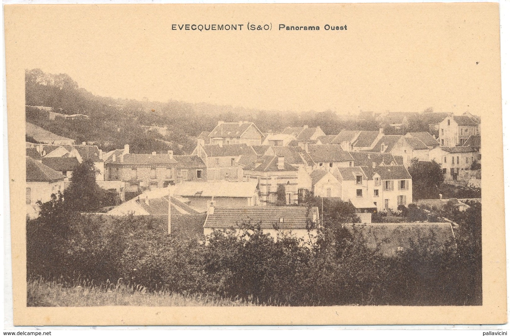 78 Yvelines Evecquemont Panorama Ouest - Autres & Non Classés