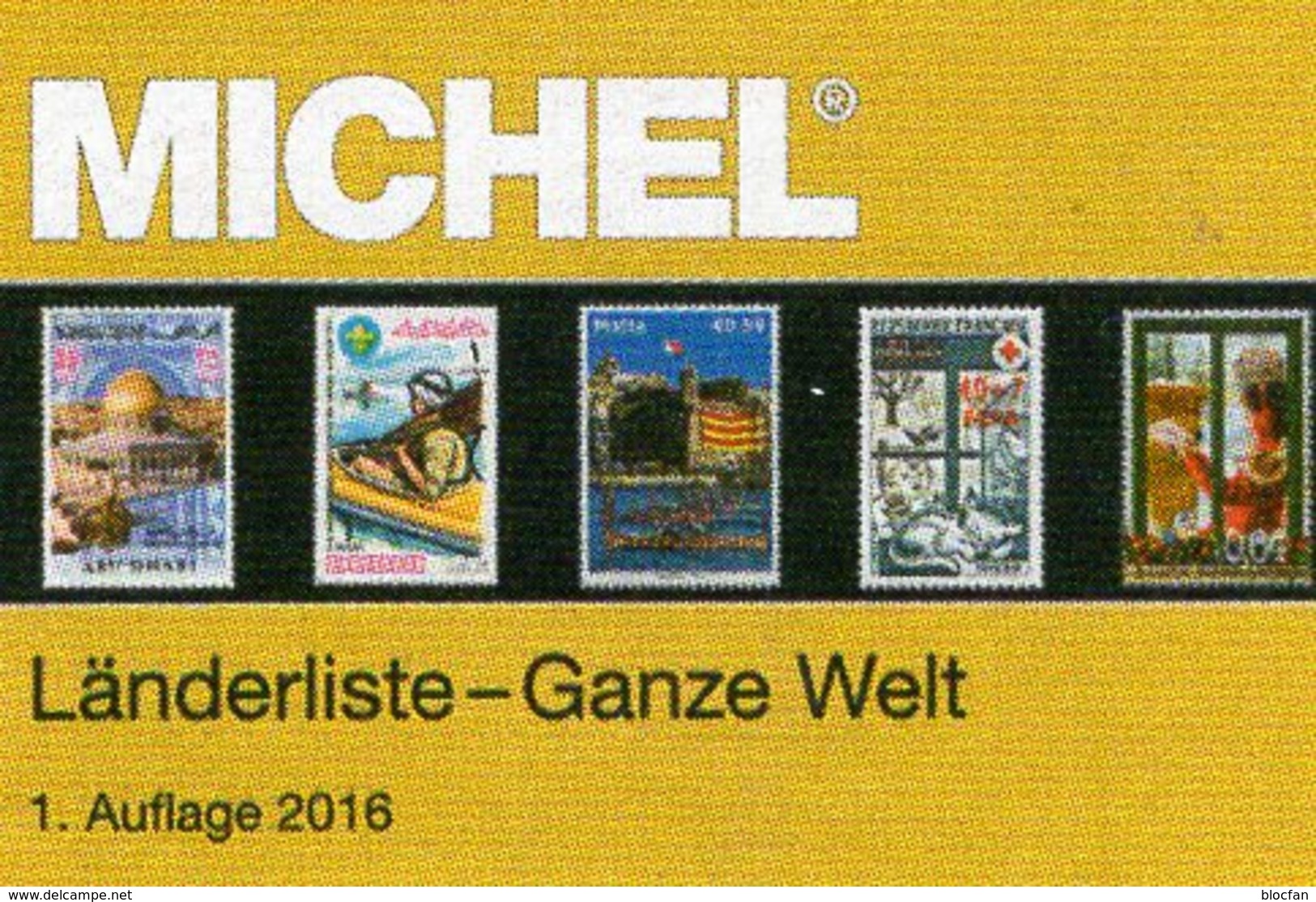 MICHEL Länder-Liste 2017 Neu 5€ Länderübersicht A-Z Katalog Der Ganzen Welt Document Stamps Catalogues Of The World - Sonstige & Ohne Zuordnung