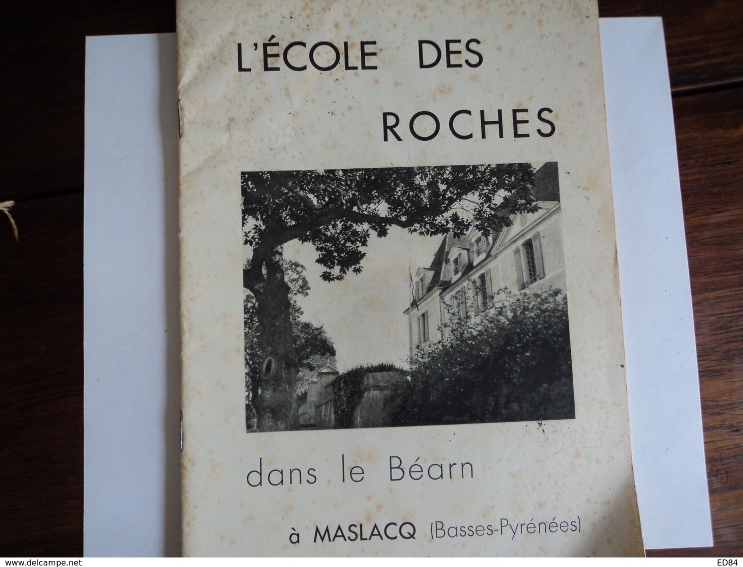 ECOLE  DES ROCHES - Autres & Non Classés