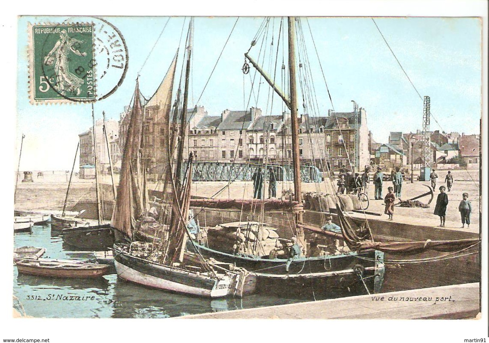 Saint Nazaire - Vue Du Nouveau Port - Saint Nazaire