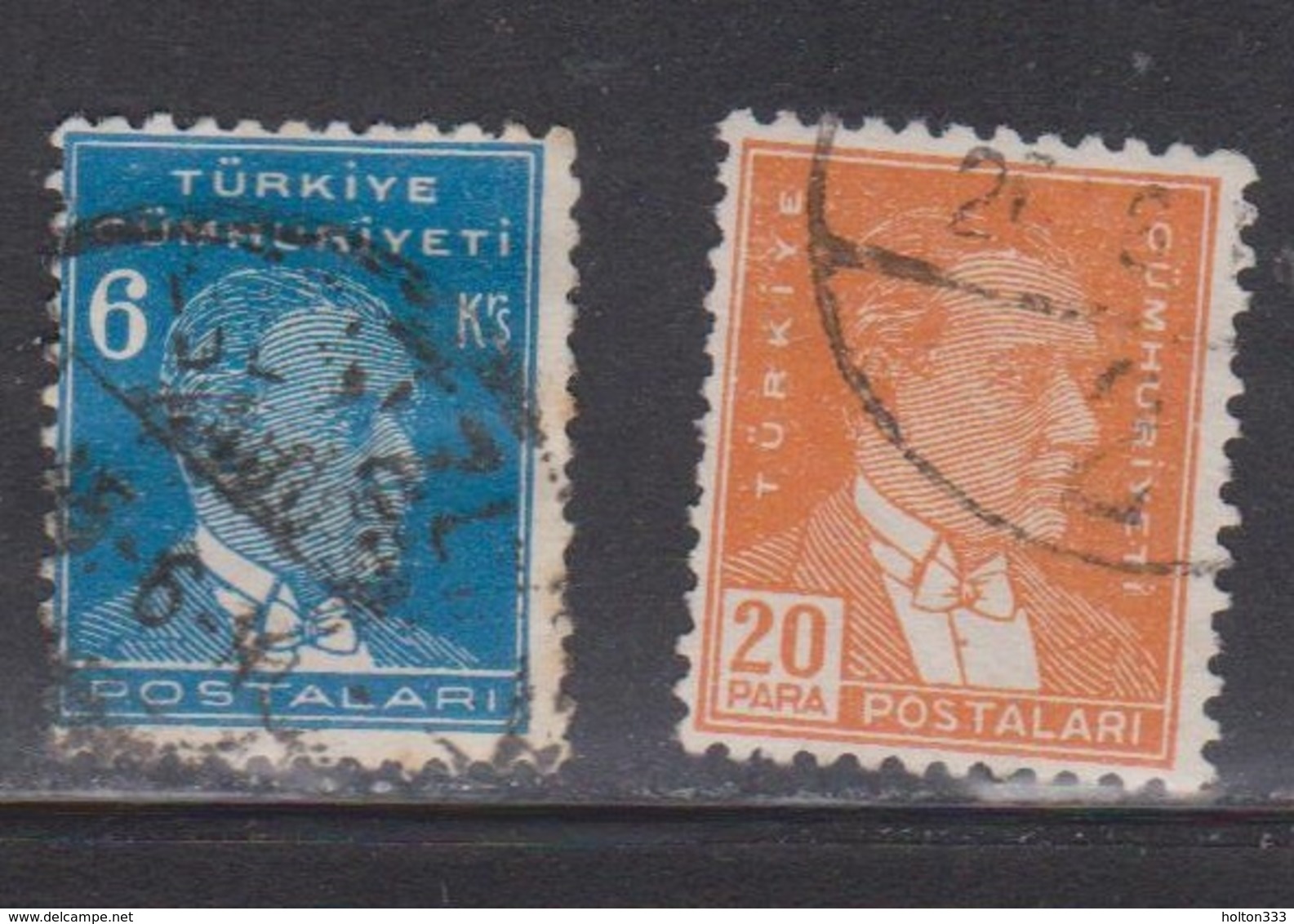 TURKEY Scott # 738, 746 Used - Oblitérés