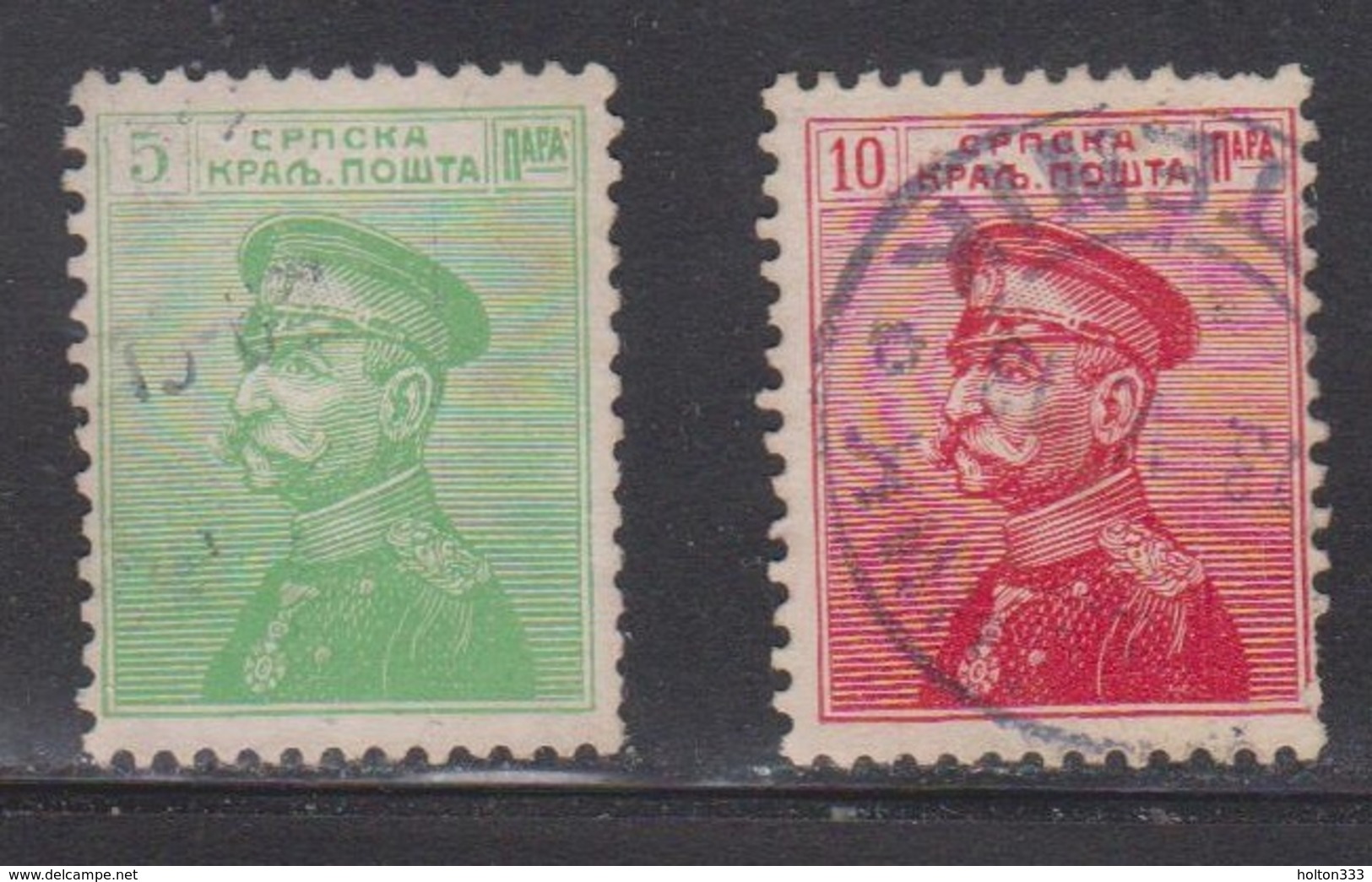 SERBIA Scott # 111-2 Used - Serbie