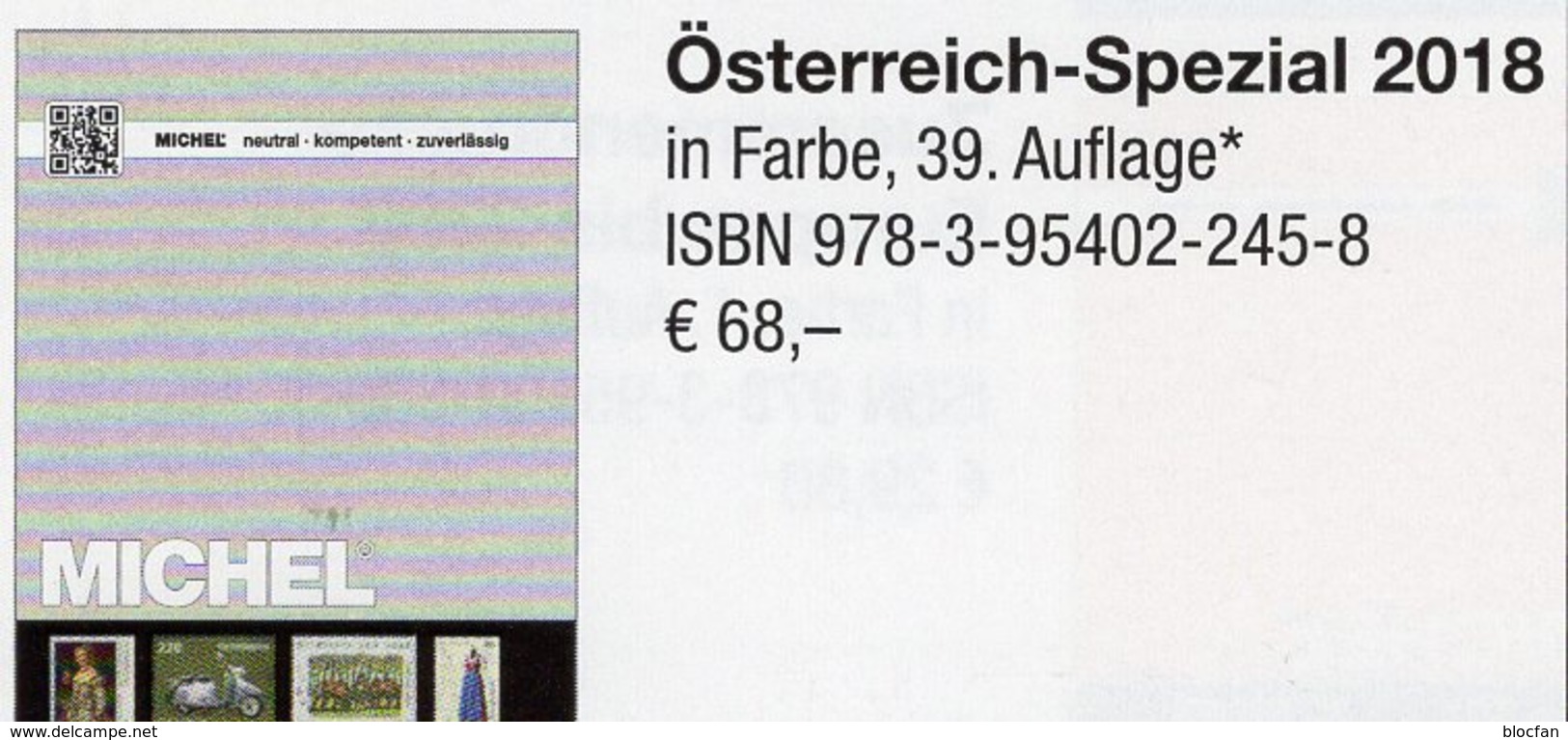 MICHEL Spezial Katalog 2018 Briefmarken Österreich Neu 68€ Bosnien Lombardei Venetien Catalogue Stamps/bloc Austria - Österreich