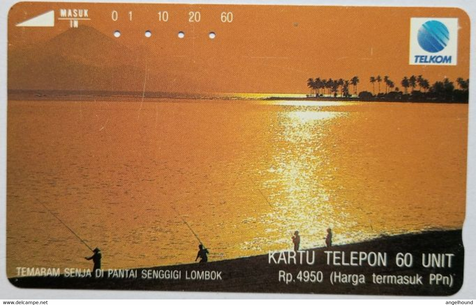 Indonesia  60 Units " Senja Di Pantai Senggigi ( Senggigi Beach At Sunset ) " - Indonesia