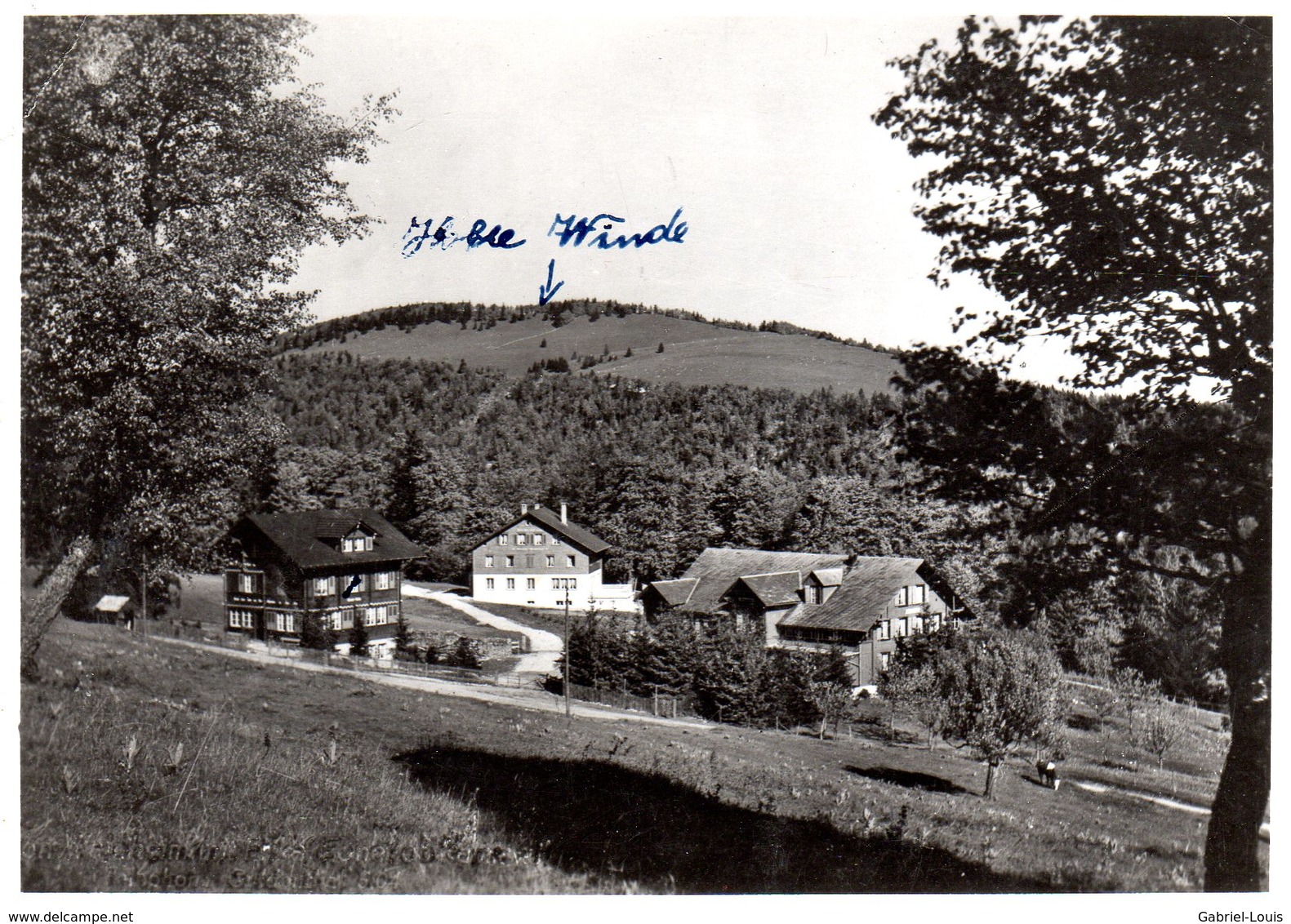 Pension Waldheim-Erika, Ebnet Ob Ramiswil (carte Grand Format 10X15 Cm) - Mümliswil-Ramiswil