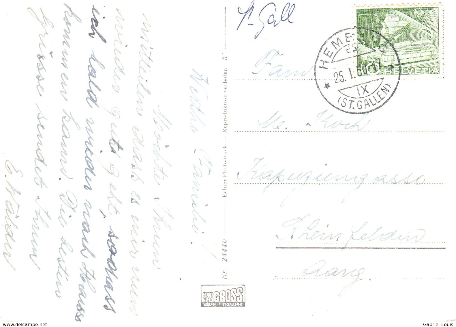 Kurort Hemberg (carte Grand Format 10X15 Cm) - Hemberg