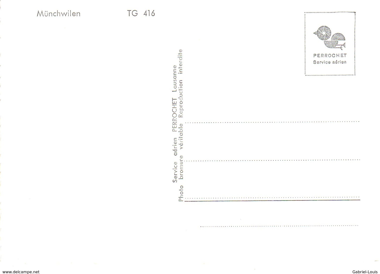 Münchwilen (carte Grand Format 10X15 Cm) - Münchwilen