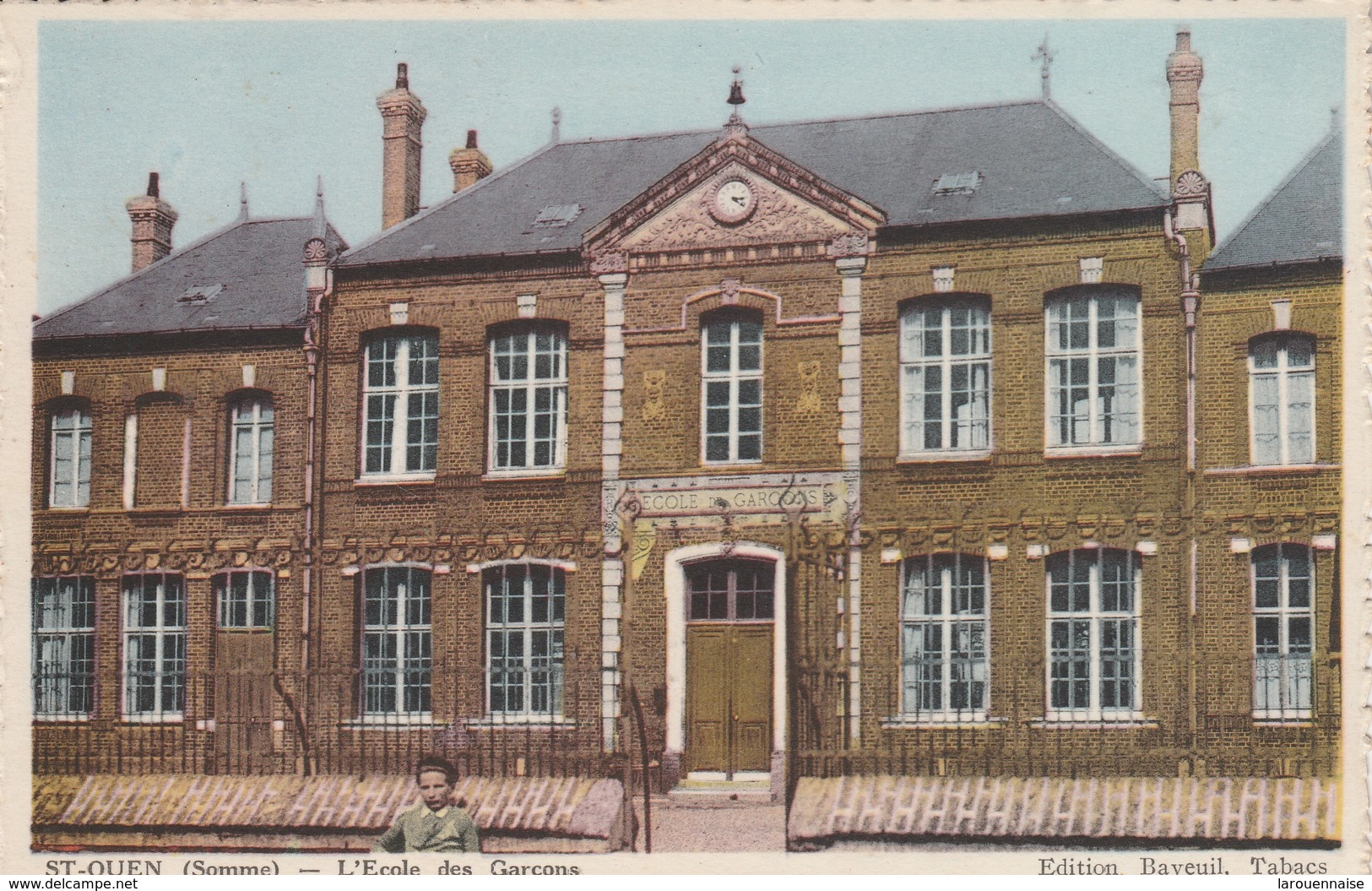 80 - SAINT OUEN - L' Ecole Des Garçons - Saint Ouen