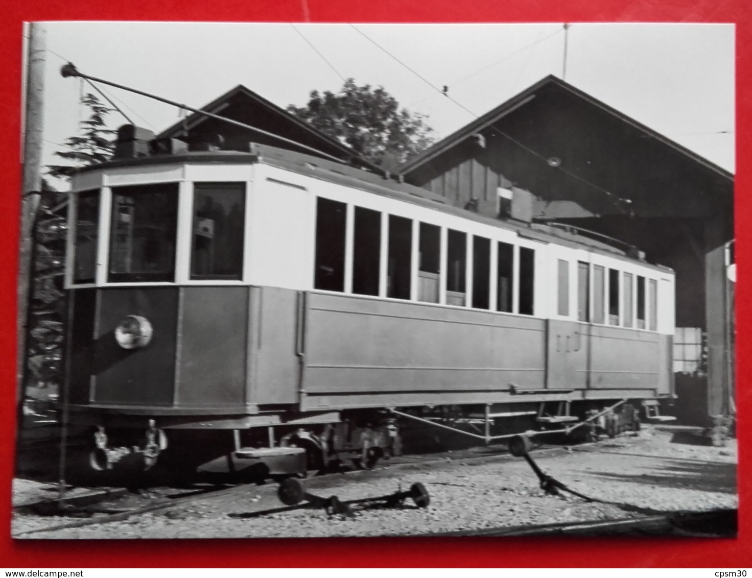 CP Train - CFe 2/4 à Aubonne (16.8.1948) - Photo R. Wiseman - N° AAG 12 - Aubonne