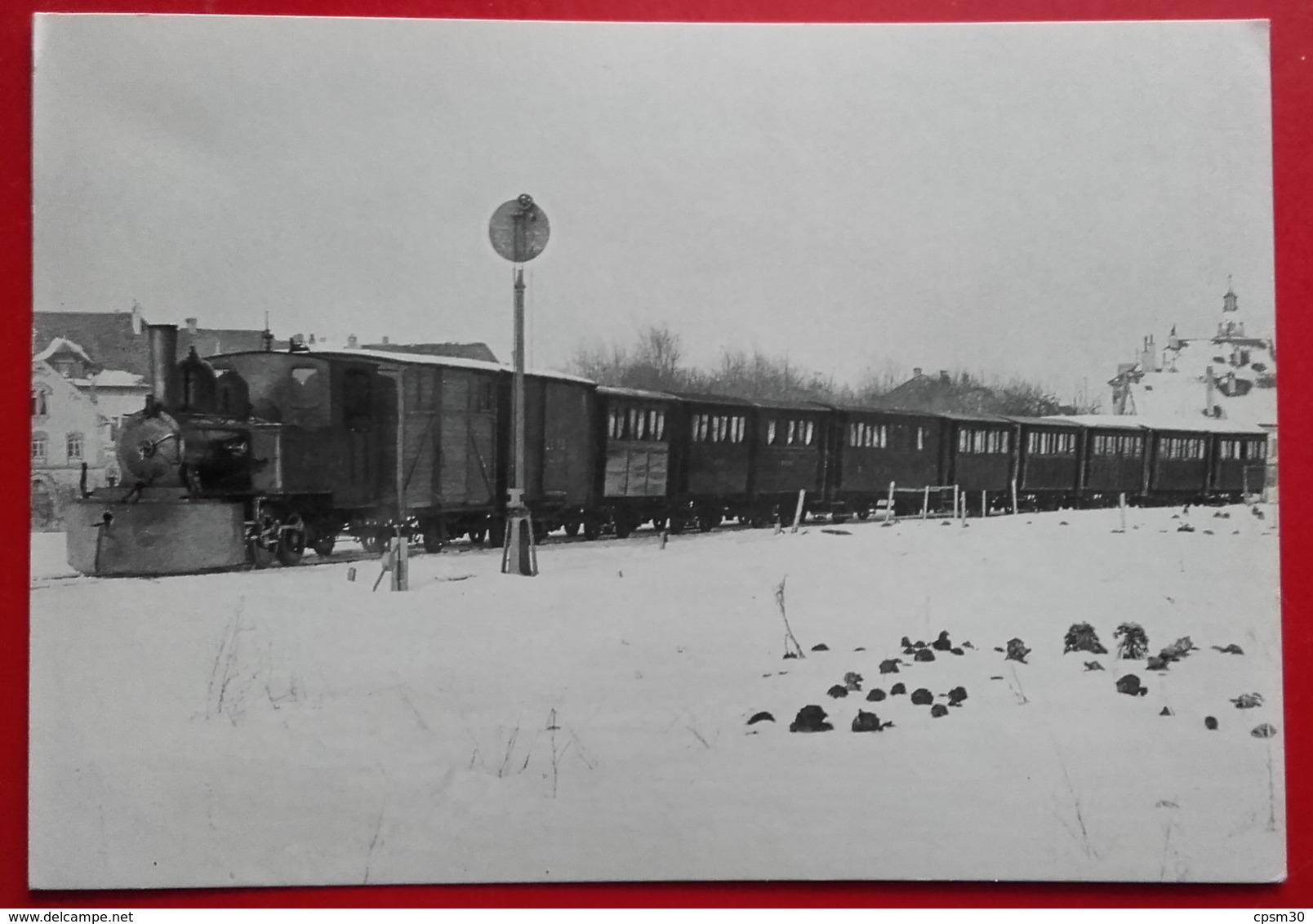 CP Train - CFe 2/4 à Aubonne (16.8.1948) - Photo R. Wiseman - N° AAG 12 - Aubonne