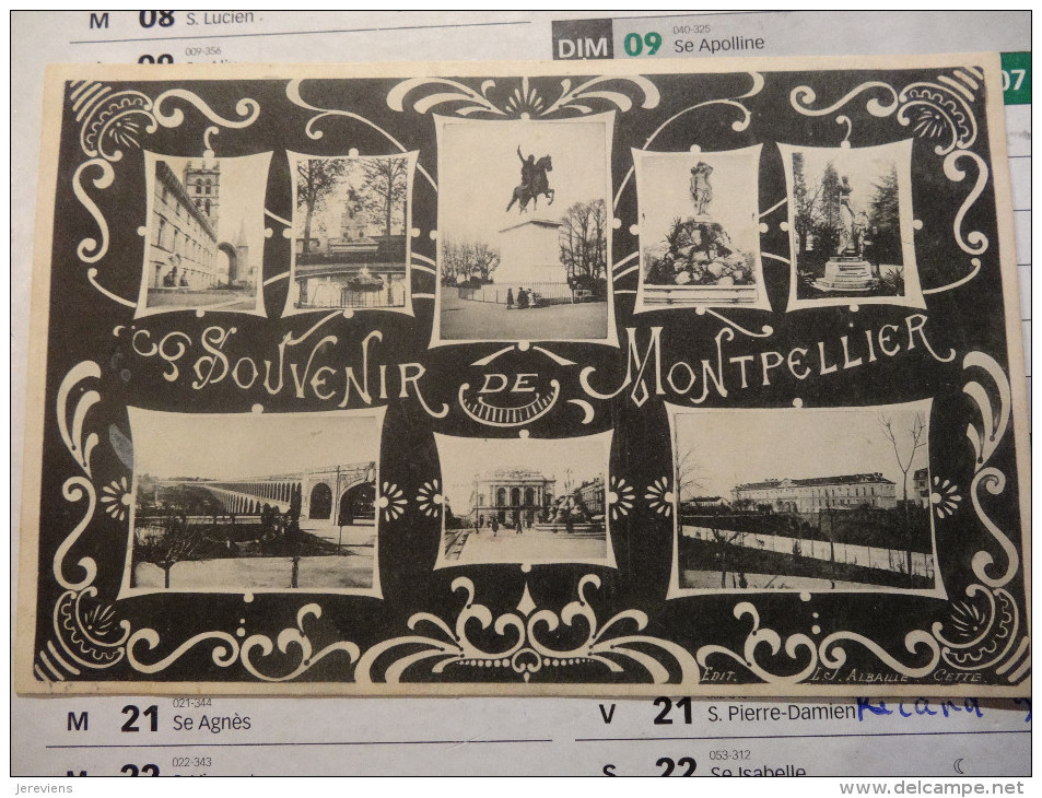 Montpellier 1905 Carte Multivues - Montpellier