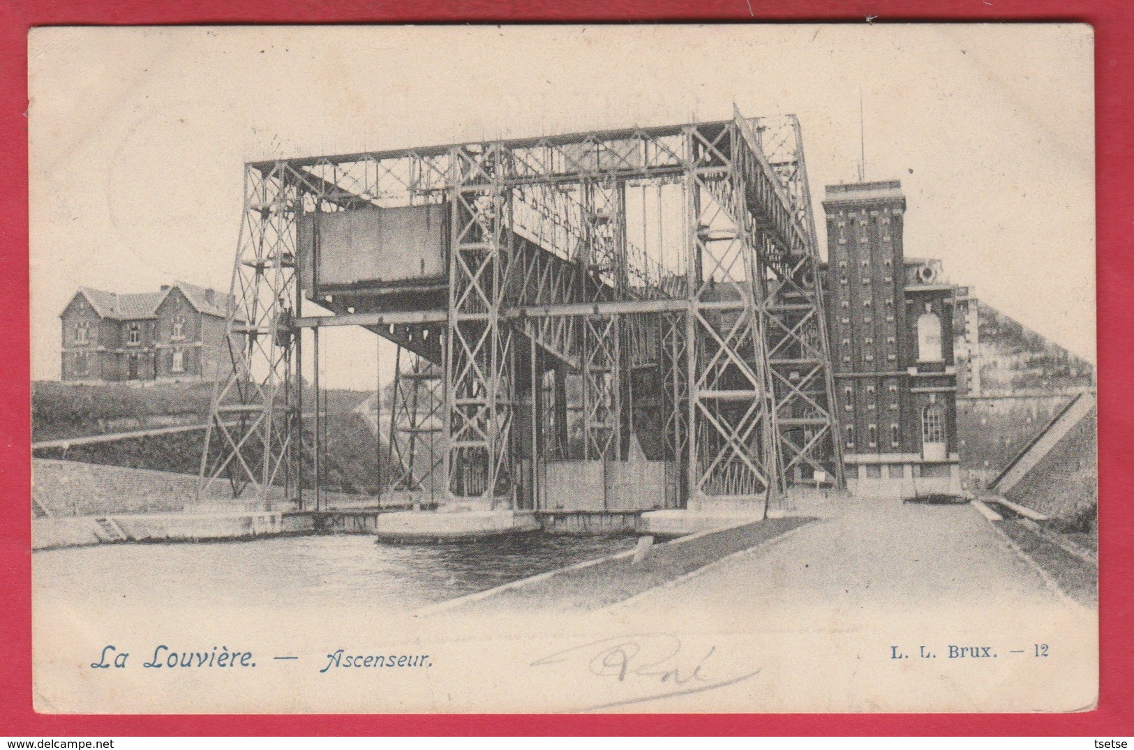 La Louvière - L'Ascenseur  -1914 ( Voir Verso ) - La Louviere