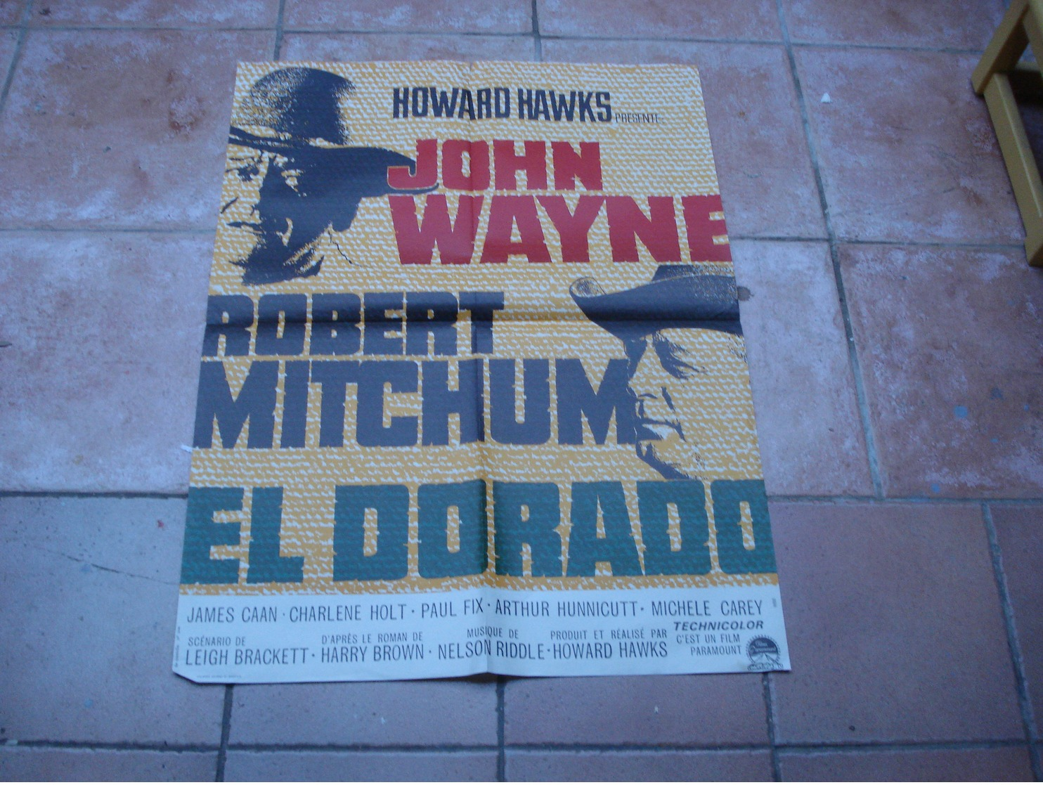 AFFICHE CINEMA  ELDORADO JOHN WAYNE ROBERT MITCHUM - Posters