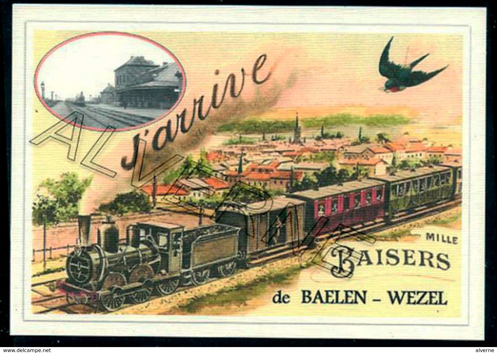 BAELEN - WEZEL   ...train Souvenir  Creation Moderne Série Limitée - Balen