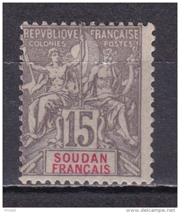 Soudan N° 17* - Unused Stamps