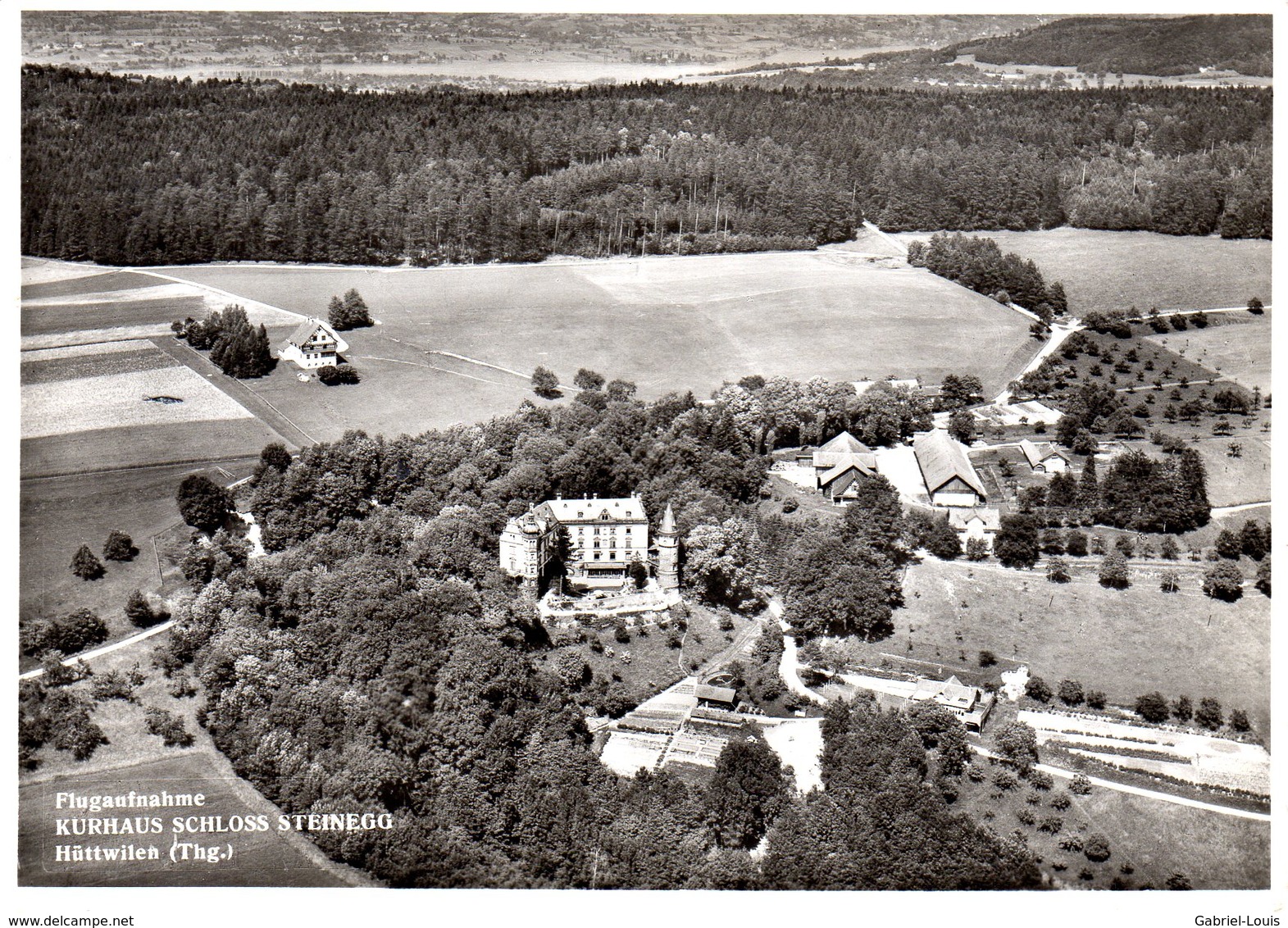 Kurhaus Schloss Steinegg Hüttwilen (carte Grand Format 10X15 Cm) - Hüttwilen