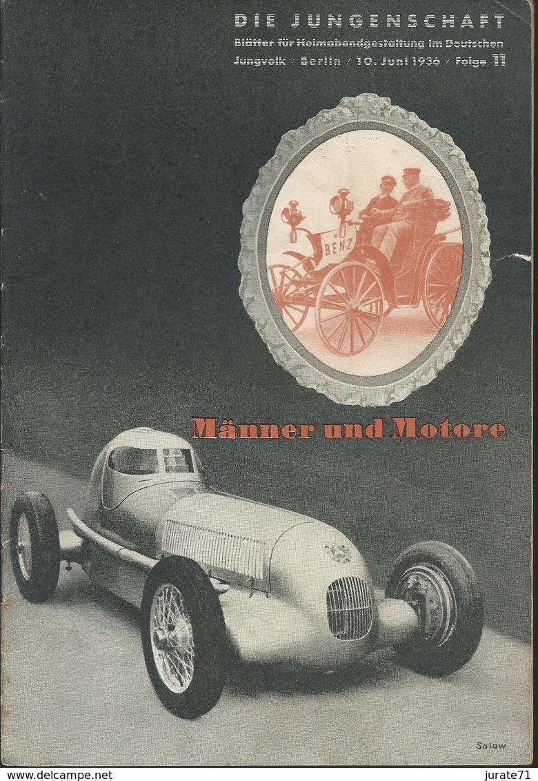 Die Jungenschaft,Folge 11 / 1936, Magazines For Hitlerjugend, Heimabend Im Deutschen Jungvolk, HJ, Pimpf - Loisirs & Collections