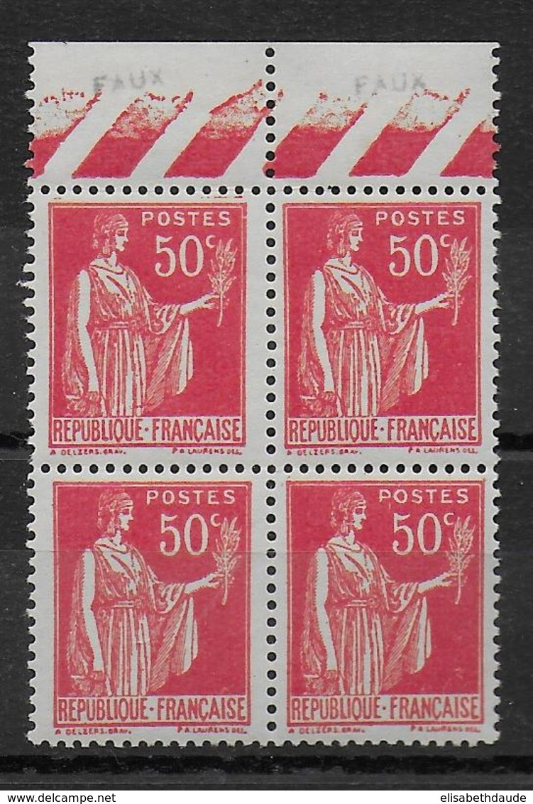 TYPE PAIX - FAUX DE BARCELONE BLOC De 4 ** MNH - COTE MAURY = 180 + EURO - Nuevos