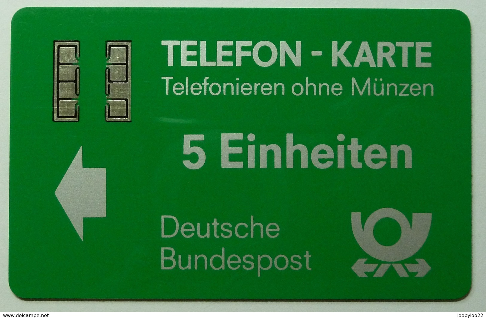 GERMANY - Aachen Test / Trial - TA7b - Bundespost - Silver Chip - 5 Units - 10 Prefix - Used - T-Series : Test