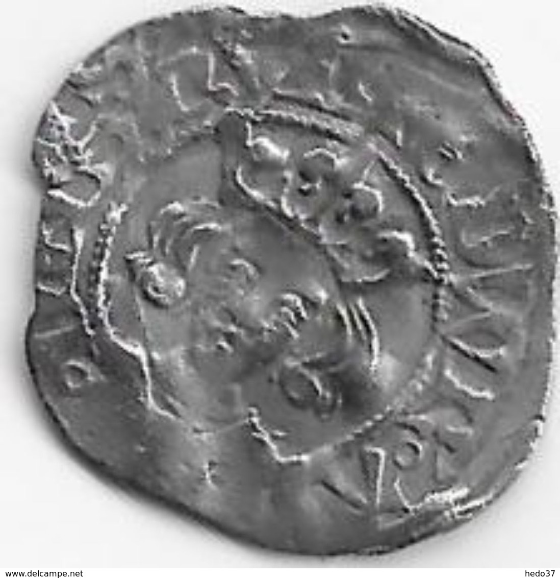 Grande Bretagne - Angleterre - Edouard III - (1312-1377) Silver Penny - Argent - Other & Unclassified