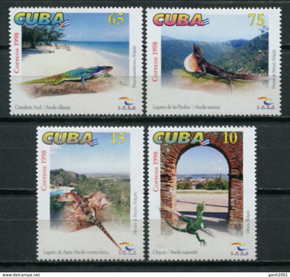 Cuba 1998 / Fauna Reptiles MNH Reptils Reptilien / Cu7212  40 - Otros & Sin Clasificación