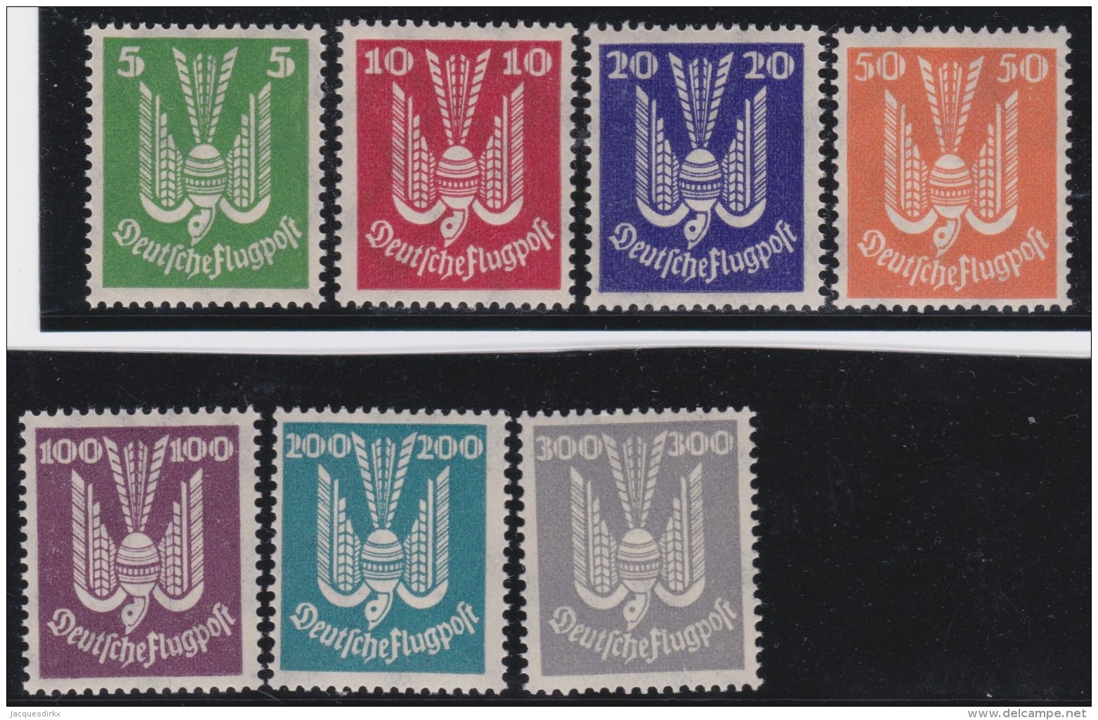 Deutsches  Reich   .    Michel   .   344/349        .        **        .      POSTFRISCH    .  /   .   MNH - Ungebraucht