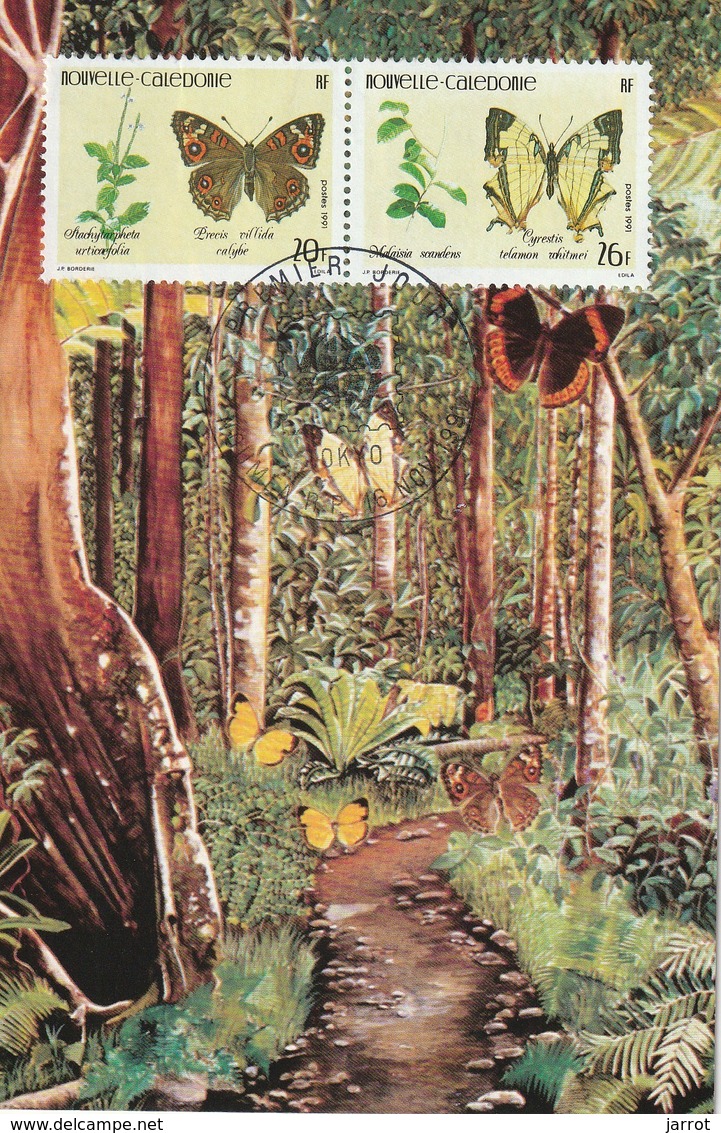 Lot De 14 Cartes Maxi Orchidées Papillons Oiseaux, Aquarium De Noumea - Cartoline Maximum