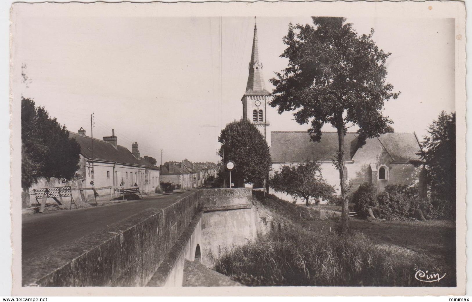 Carte Photo - La Membrolle - Entrée Du Bourg - Andere & Zonder Classificatie