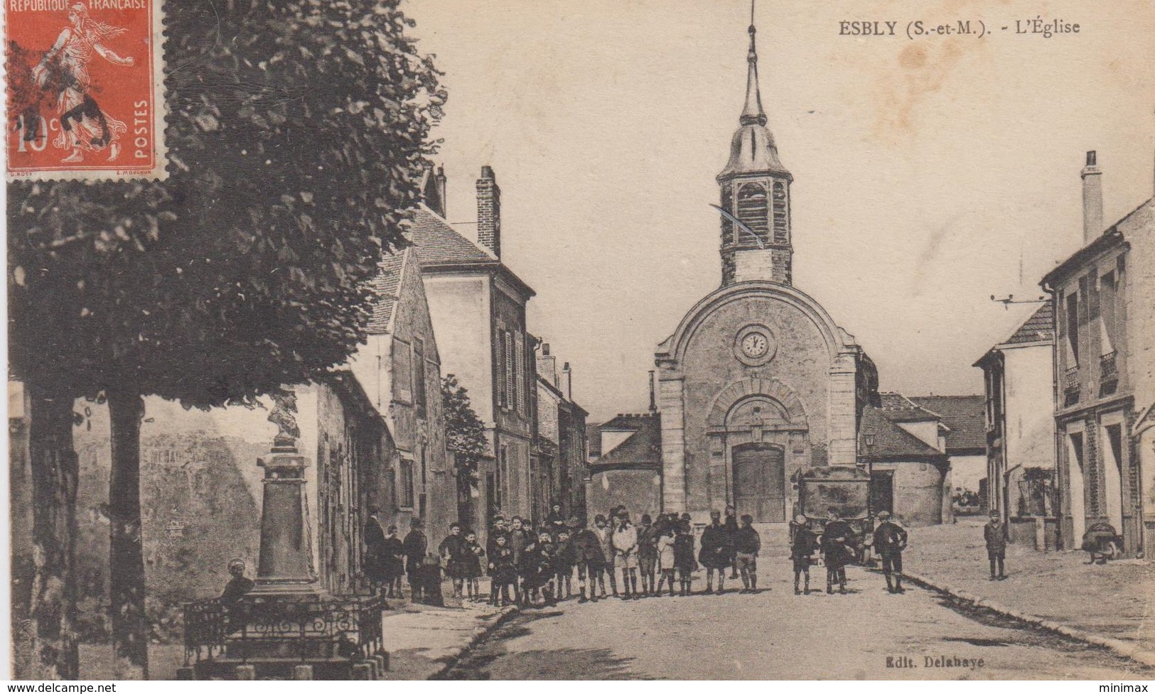 Esbly - L'Eglise - Animée - Esbly