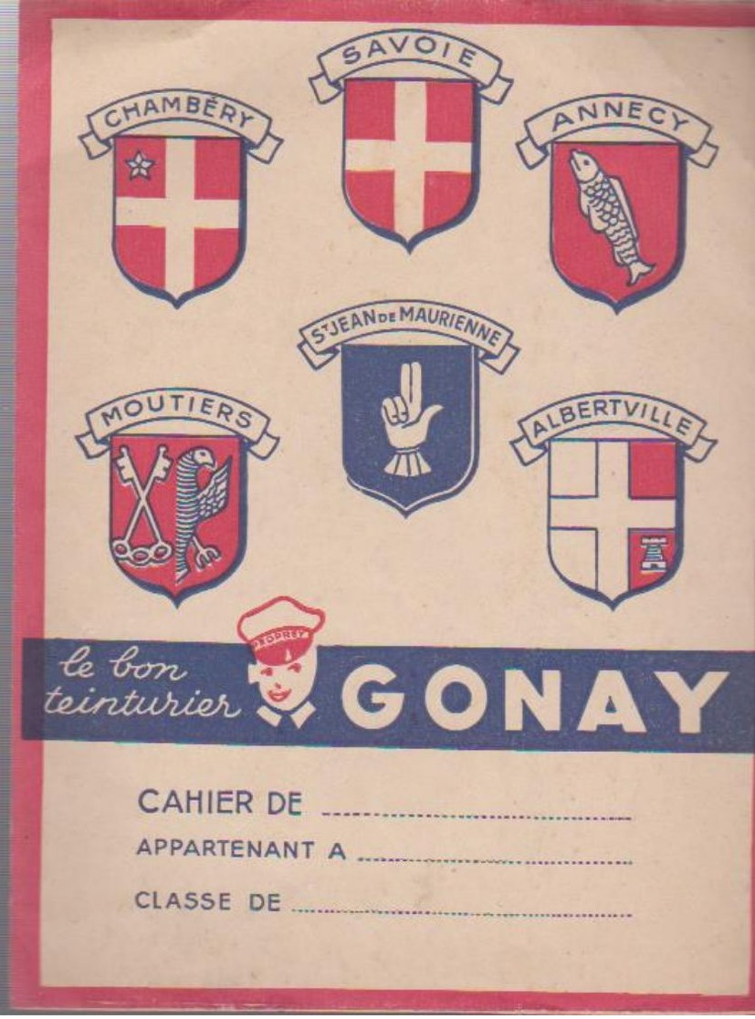 PROTEGE-CAHIER "LE BON TEINTURIER GONAY" - Protège-cahiers