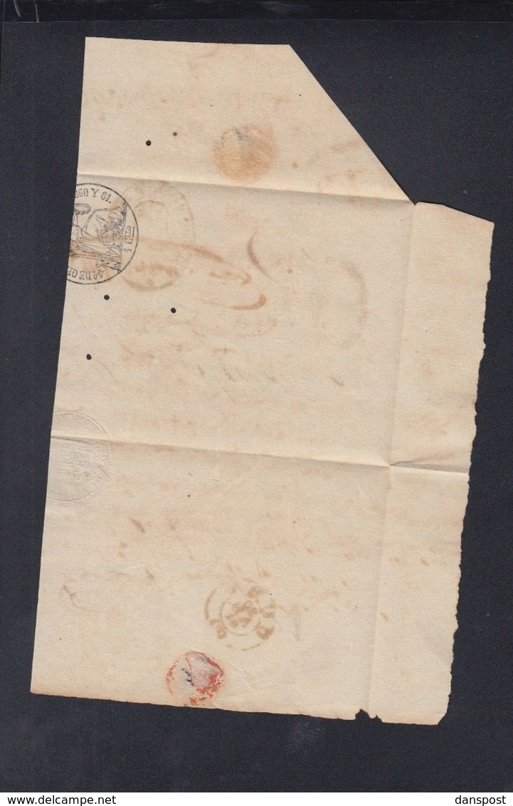 Cuba Letter 1861 - Préphilatélie