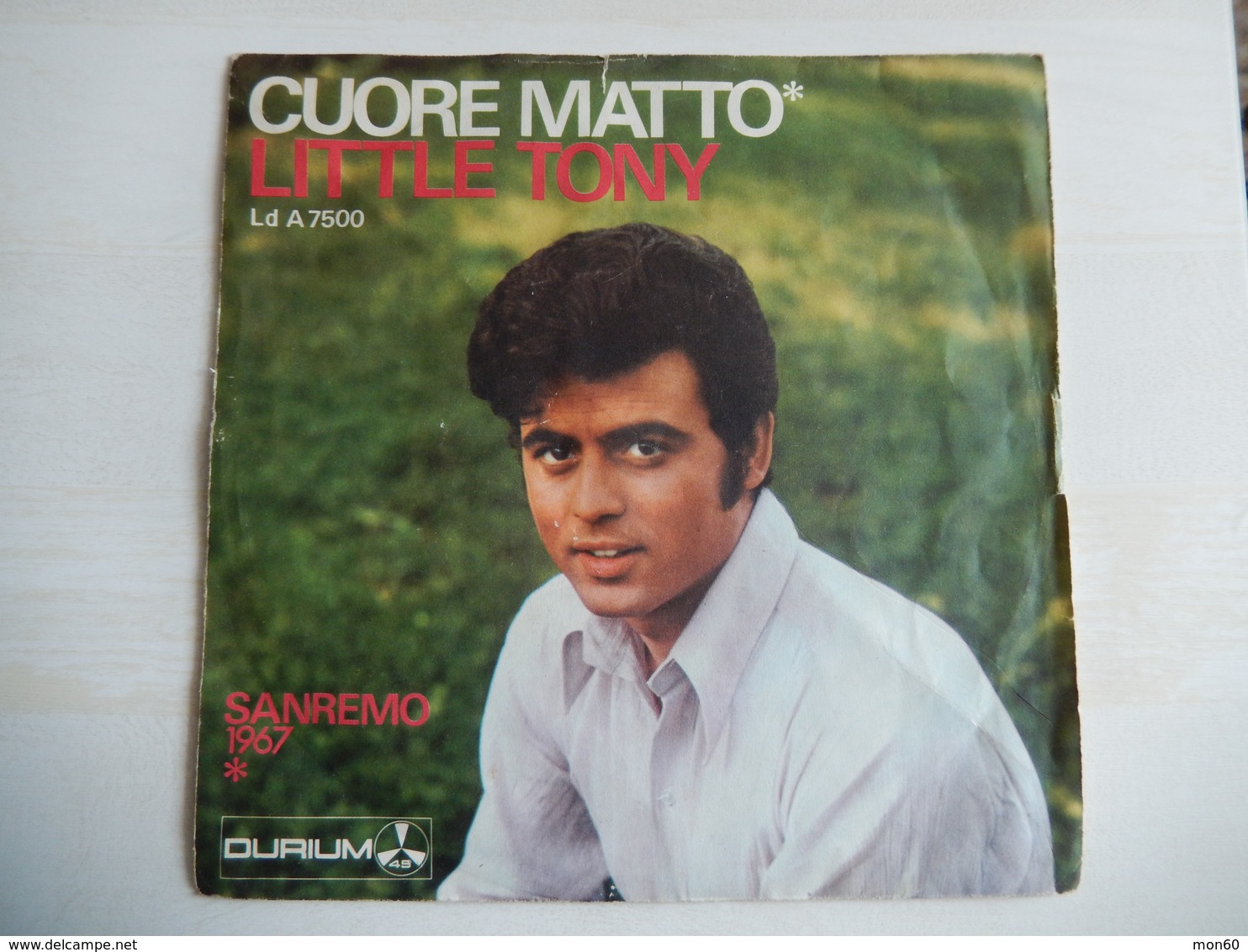 45 Giri - LITTLE TONY - Cuore Matto E Gente Che Mi Parla Di Te - 45 G - Maxi-Single